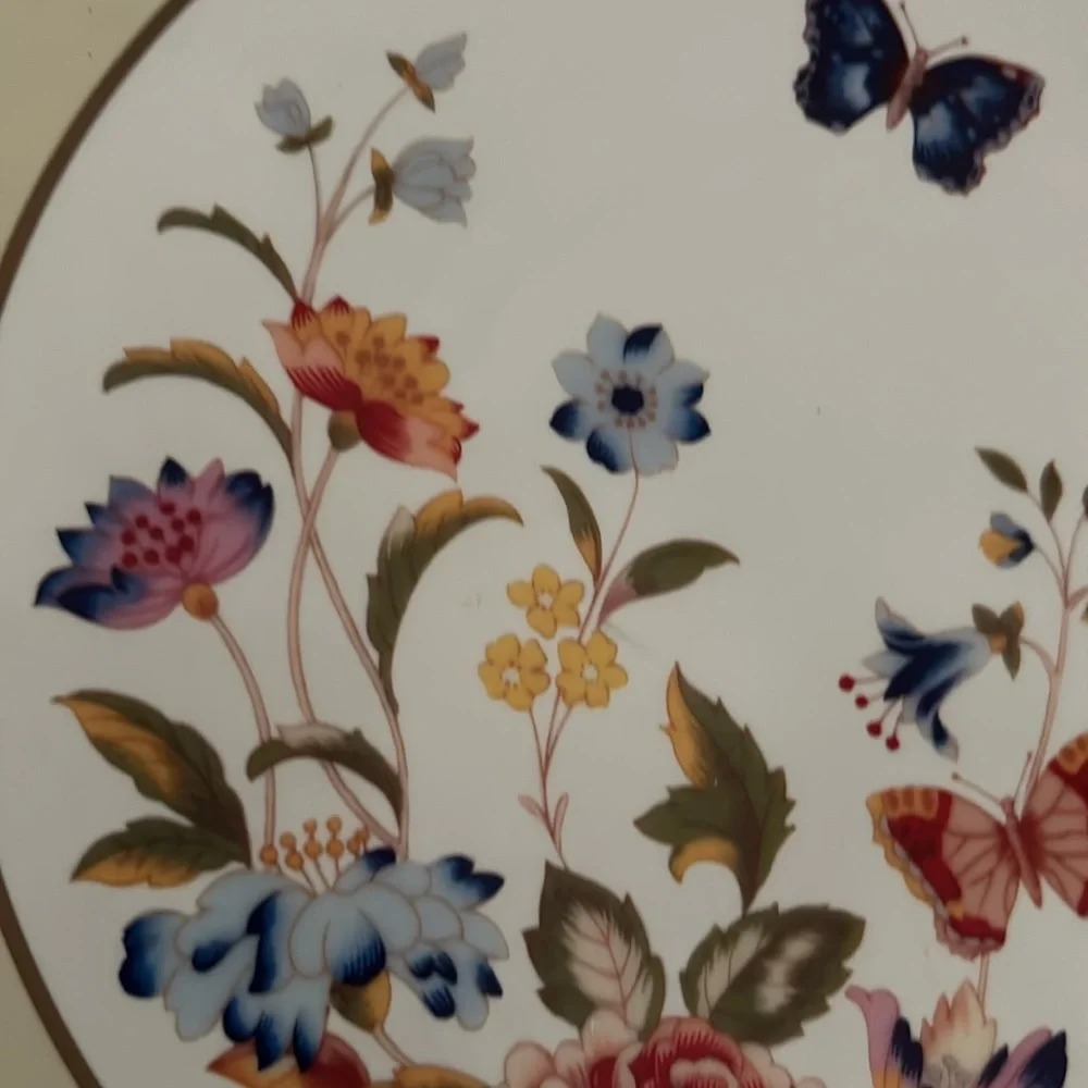 Vintage 80’s Aynsley Cottage Garden Round Placemats